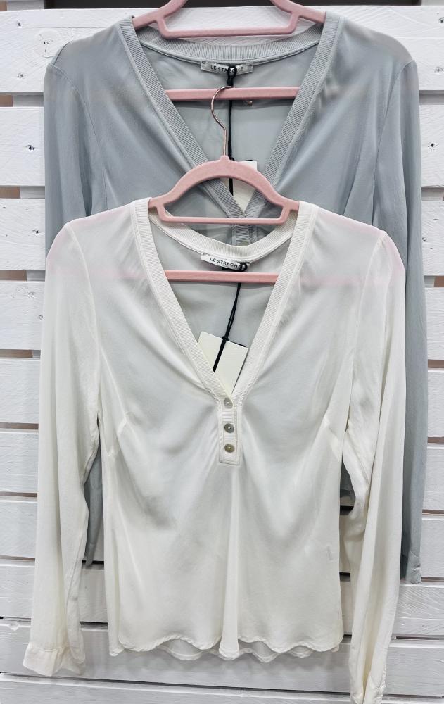 Camicia scollo V