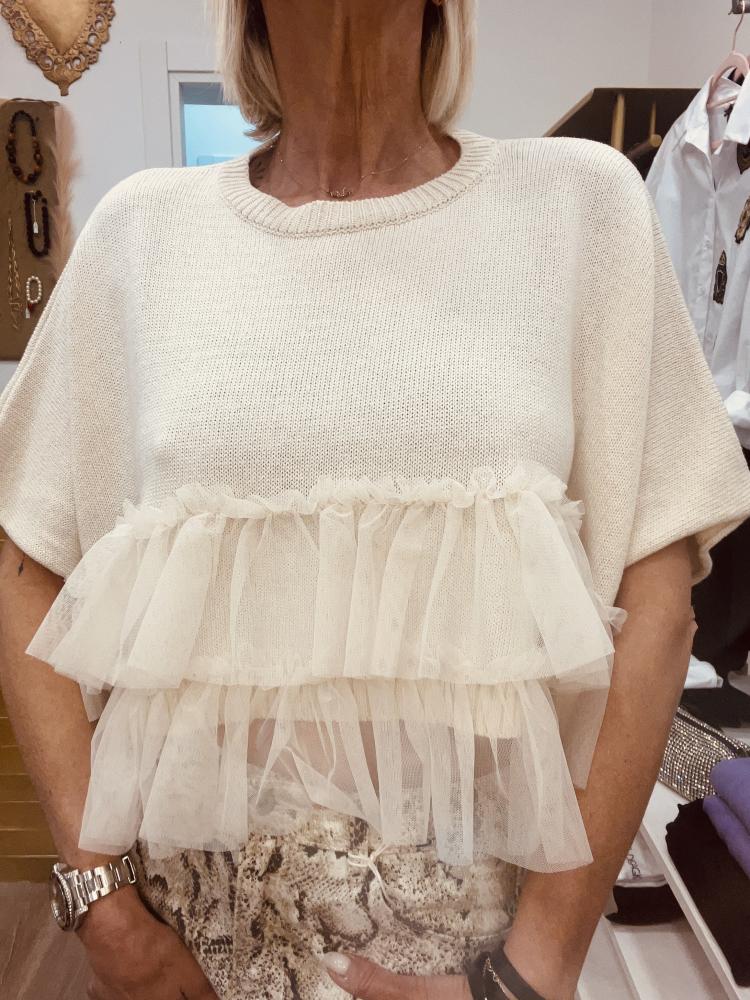 Poncho tulle