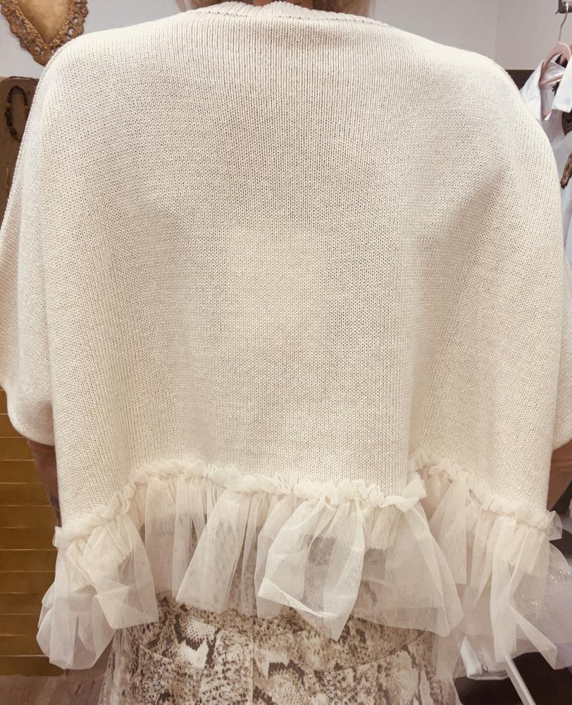 Poncho tulle