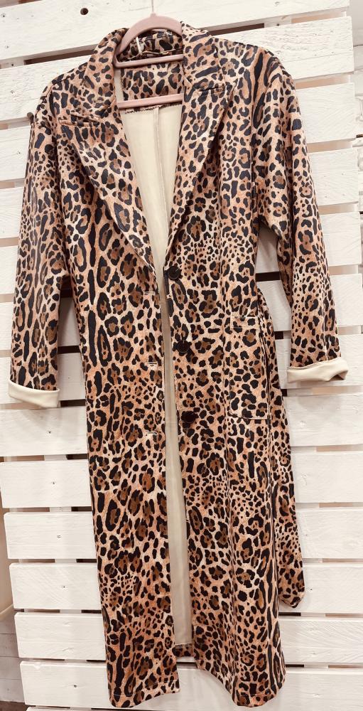 Trench animalier