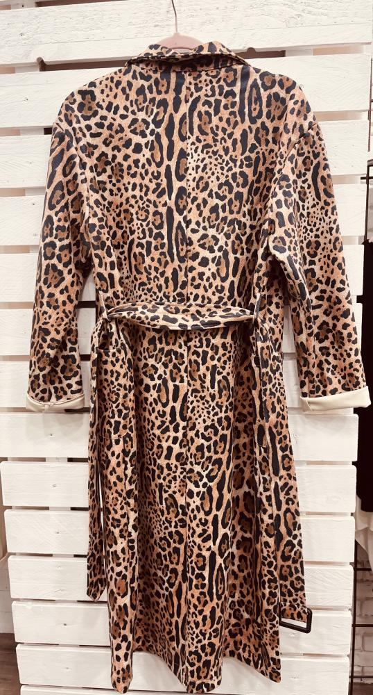 Trench animalier