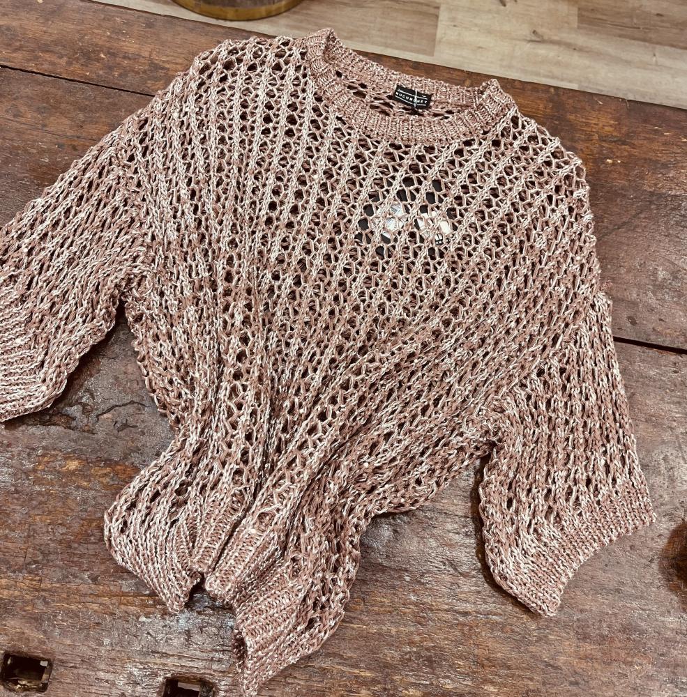 Maglia traforata 