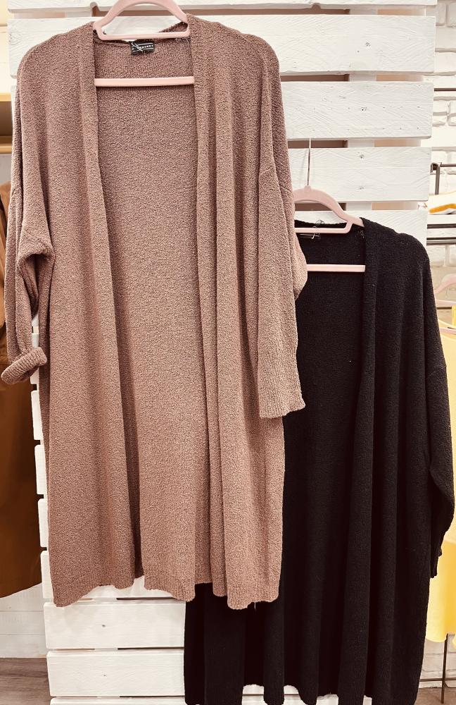 Cardigan aperto