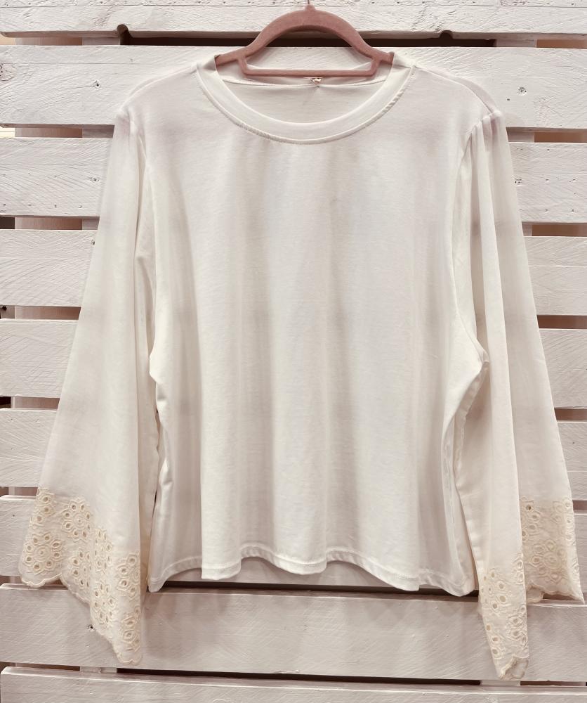 Maglia polso sangallo