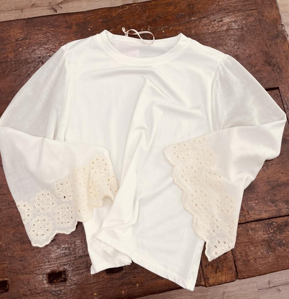 Maglia polso sangallo