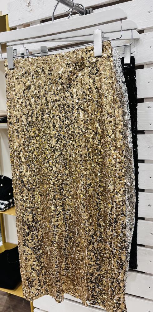 Longuette paillettes 